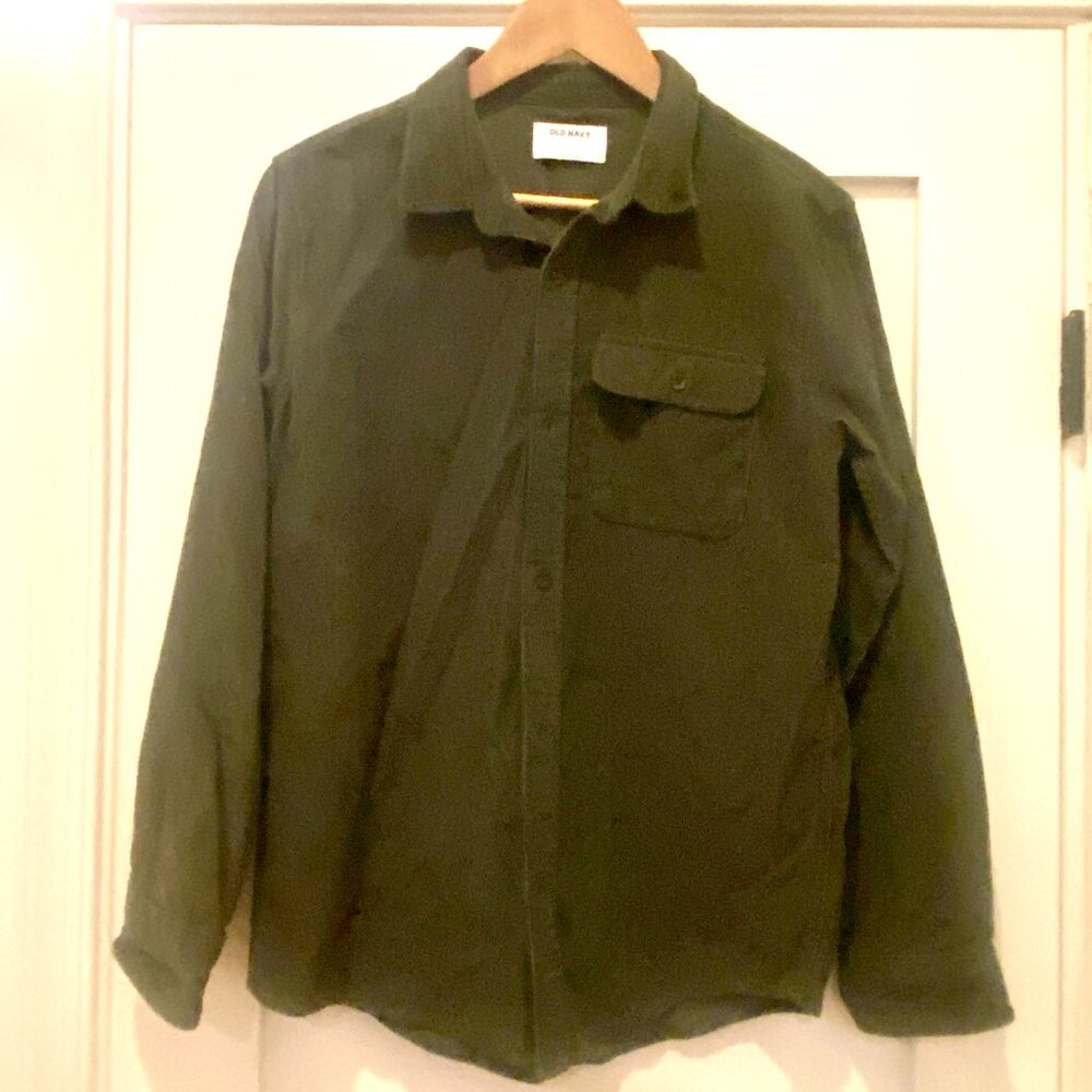 Old Navy Boys XXL Corduroy Button Down Shirt
